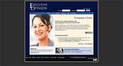 Desktop Screenshot of executiveopinion.com